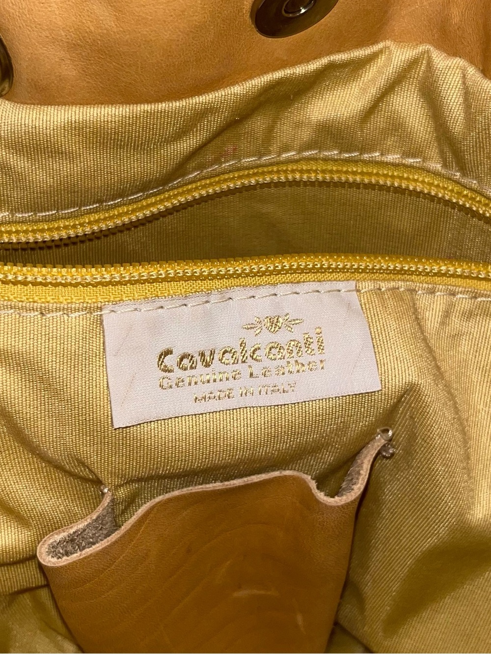 Cavalcanti Rare Large Real Leather Fringe Bag with Original Dust Bag - Picture 13 of 14